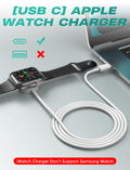 𝐔𝐩𝐠𝐫𝐚𝐝𝐞𝐝 USB C for Apple Watch Charger Magnetic Charging Cable Portable Wireless Charging
